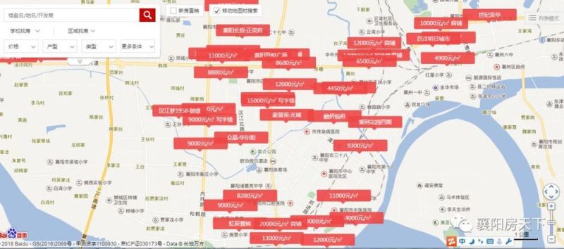 襄州楼市最新价格盘点