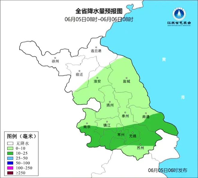 扬州江苏今日气象预报